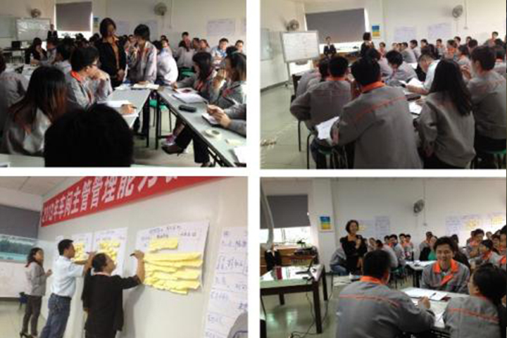 穿插针对性培训，改善与带团队两不误